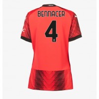 AC Milan Ismael Bennacer #4 Hjemmedrakt Dame 2023-24 Kortermet